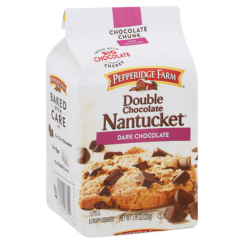 Pepperidge Farm Sausalito Crispy Milk Chocolate Macadamia Nut Cookies, 7.2  ounce Bag (8 Cookies)