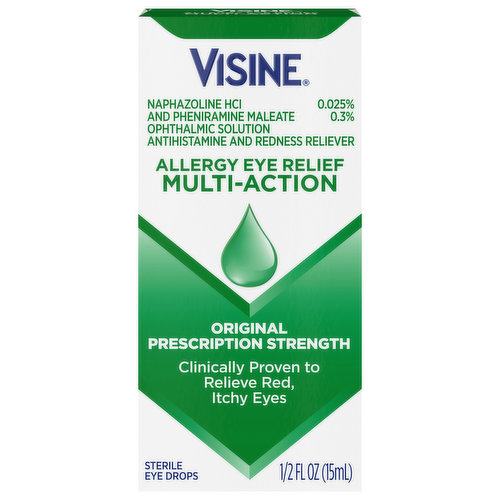  Visine Red Eye Hydrating Comfort Redness Relief and Lubricant  Eye Drops to Help Moisturize and Relieve Red Eyes Due to Minor Eye  Irritations Fast, Tetrahydrozoline HCl, 0.5 fl. oz : Health