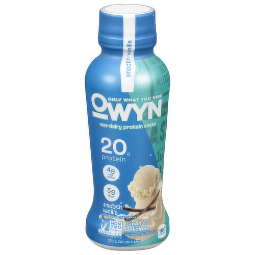 OWYN Protein Shake, Non-Dairy, Smooth Vanilla