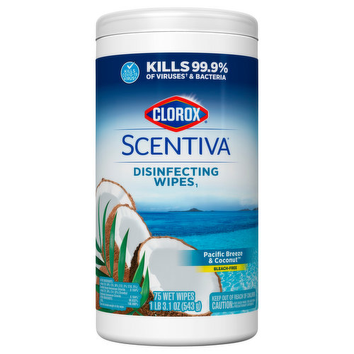 Kills covid-19 virus (Kills SARS-CoV-2 on hand, nonporous surfaces). Kills 99.9% of viruses (Human coronavirus, influenza virus type A2) & bacteria. Bleach free. Cleans 2x better (Compared to a wet paper towel) on grease & grime. Kills cold and flu viruses (Human Coronavirus, Influenza Virus Type A2), Staph (Staphylococcus aureus),  Salmonella (Salmonella enterica), Strep (Streptococcus pyogenes), E. coli (Escherichia coli 0157:H7), MRSA (Methicillin-resistant Staphylococcus aureus) and Kleb (Klebsiella pneumonia). Prevents bacteria (odor-causing bacteria) growth for up to 24 hours. Multi-Surface Wipe: Great for use on acrylic, sealed fiberglass, sealed granite, finished hardwood vinyl. Contains no phosphorus. Great for: Stainless steal. Sealed granite. Finished hardwood. Tubs & shower walls. Toilet exterior. Car interiors.