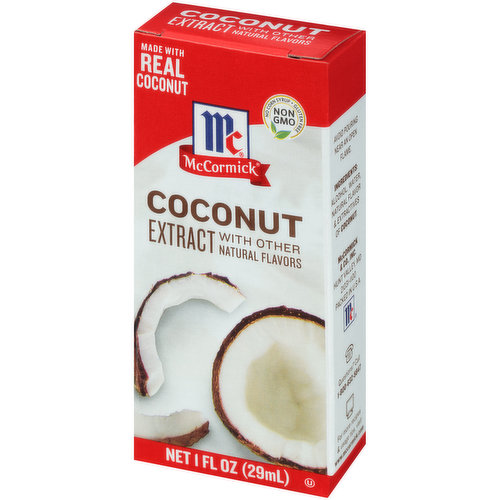 McCormick Coconut Extract With Other Natural Flavors - FRESH by