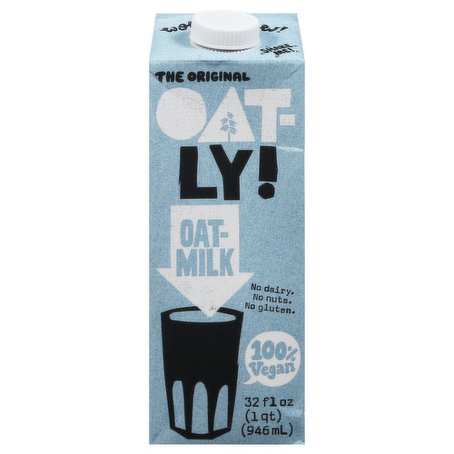 Oatly Oat Milk, 100% Vegan
