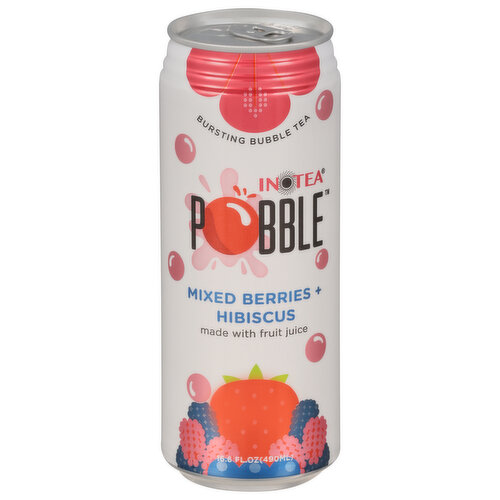 Inotea Bubble Tea, Bursting, Mixed Berries + Hibiscus