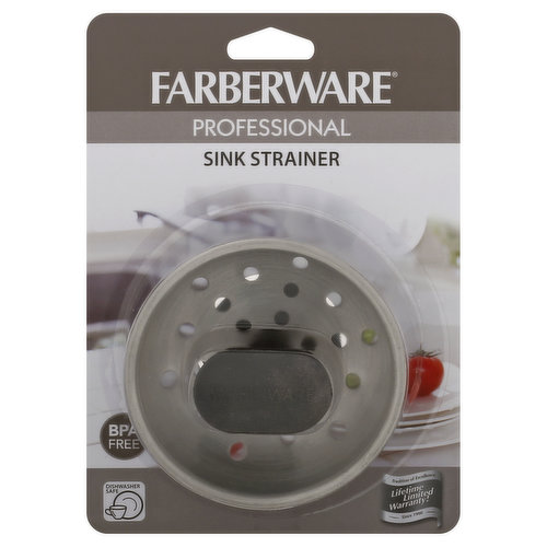 Farberware Holiday Stainless Steel and Black Euro Peeler, Size: 20 oz