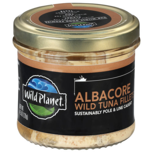 Wild Planet Wild Tuna Fillets, Albacore