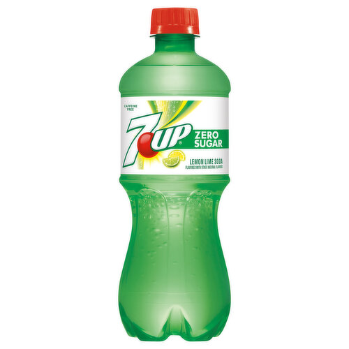 7-UP Soda, Zero Sugar, Lemon Lime