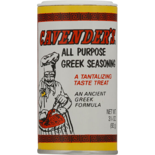 Cavender's Seasoning, Greek, All Purpose