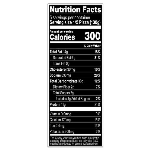 10 Red Baron Frozen Pizza Nutrition Facts 