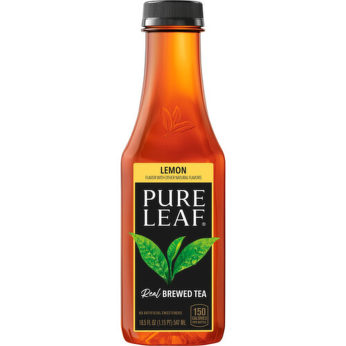 Pure Leaf Pure Leaf Real Brewed Tea Lemon 18.5 Fl Oz Bottle