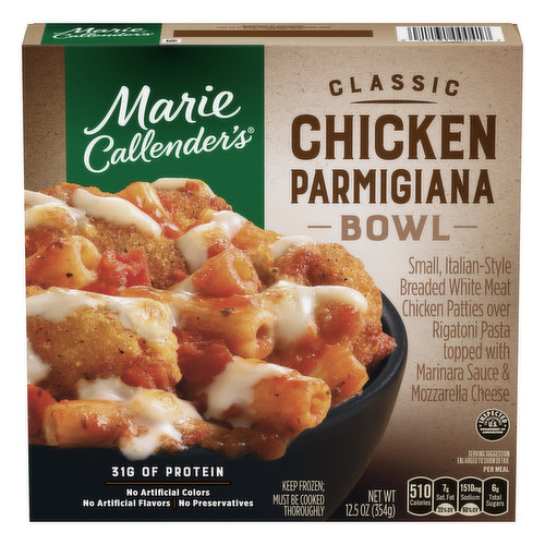 Marie Callender's Parmigiana Bowl, Classic Chicken