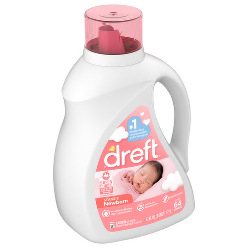 Dreft Soap, Bottle & Dish - 18 fl oz