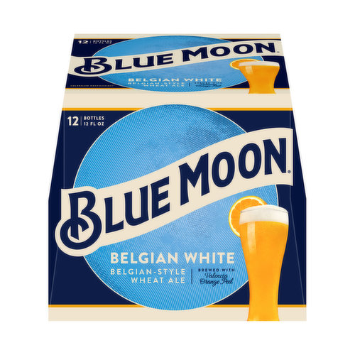 Blue Moon Belgian White, Beer 12 pk