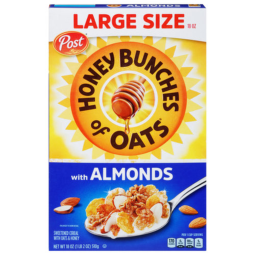 Honey Bunches of Oats Cereal, Family Size