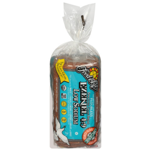 Food for Life Bread, Low Sodium, Sprouted Grain, Flourless