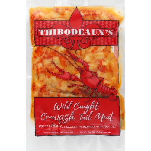 Thibodeauxs Craw Fish Tail Meat, Wild Caught