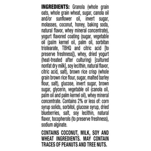 Quaker Granola Bars, Yogurt, Blueberry - 5 Each Image 3 of 3