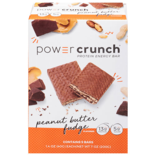 Power Crunch Protein Energy Bar, Peanut Butter Fudge Flavored