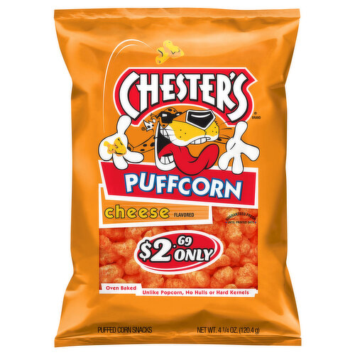 Chester's Puffcorn, Cheese Flavored