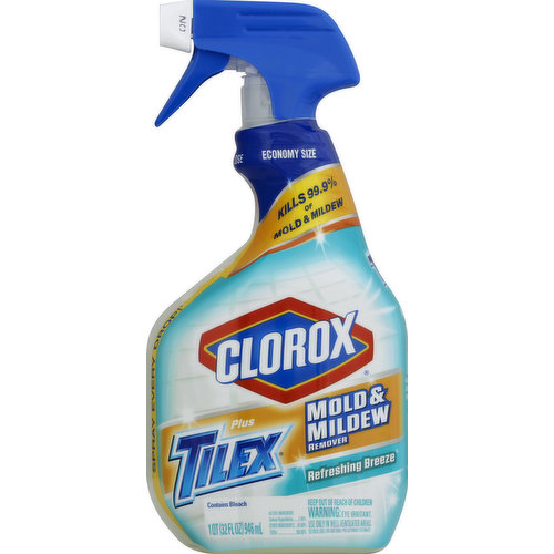 Spray every drop! Smart Tube technology. Contains no phosphorus. Questions or comments? Visit our website at www.tilex.com or call us toll-free at 1-800-227-1860. Grout, tubs, shower doors, vinyl curtains. Toilets, fiberglass, counters, sinks, plastic, glazed and unglazed ceramic tile. Made in the USA.