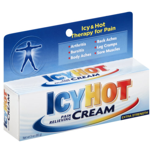 Icy Hot Pain Relieving Cream, Extra Strength