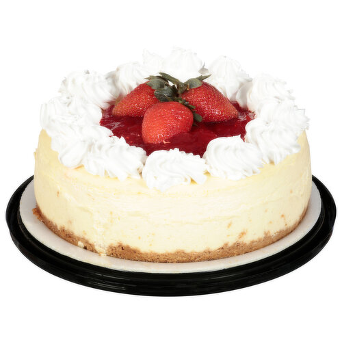 Cheese Cake, With Strawberries