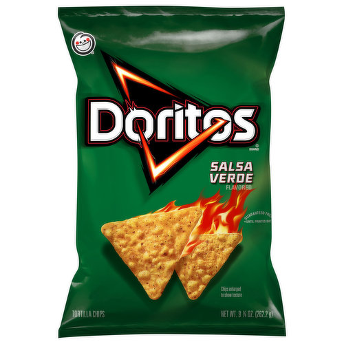 Doritos Spicy Nacho Flavored Tortilla Chips, 9.25 oz Bag