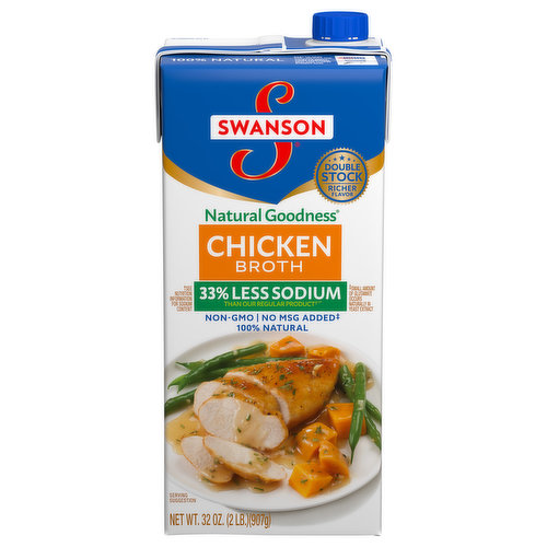 Swanson Broth, Chicken, 100% Natural