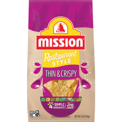 Mission Tortilla Chips, Restaurant Style