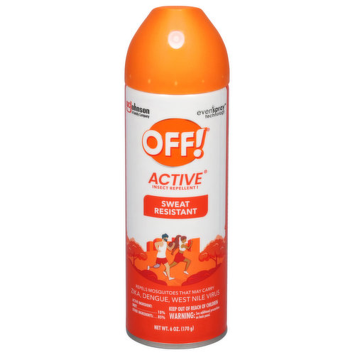 Off Insect Repellent, Sweat Resistant