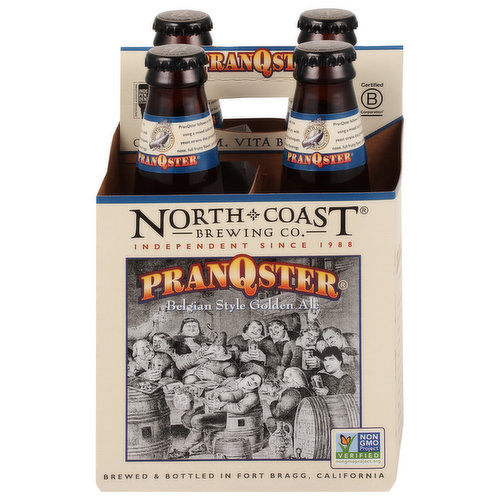 North Coast Brewing Co. Beer, Belgian Style Golden Ale, Pranqster