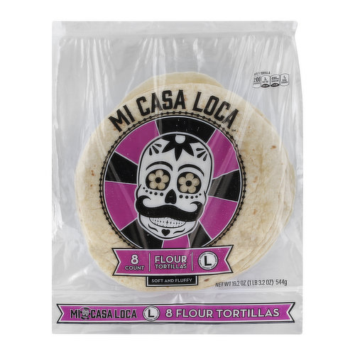 MI CASA LOCA Tortillas, Flour, Large