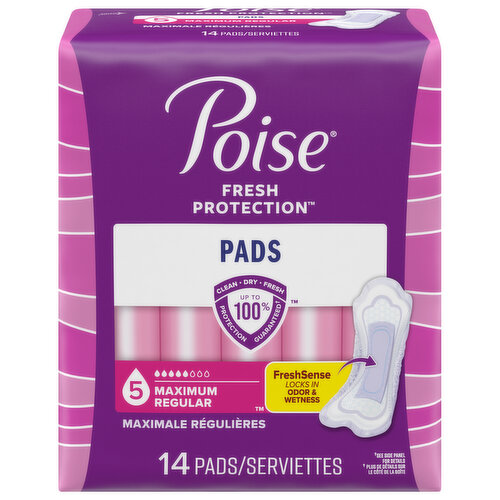 Poise Liners Long Length Very Light, 44 Liners - , Health &  Beauty, Personal Care