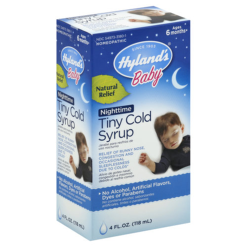 Hyland's Tiny Cold Syrup, Nighttime