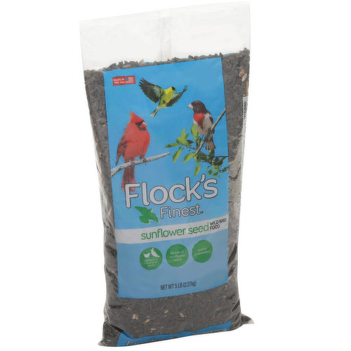 Flock's Finest Sunflower Seed Wild Bird Food