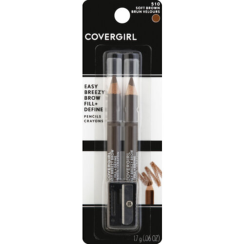 CoverGirl Brow & Eye Makers, Soft Brown 510