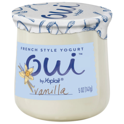 Oui by Yoplait Vanilla Gluten-Free French-Style Whole Milk Yogurt