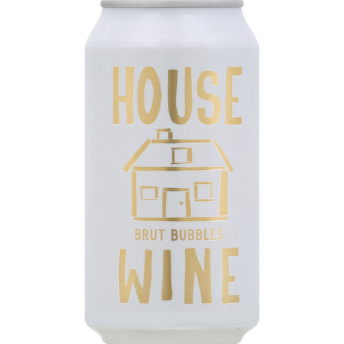 House Wine Carbonated Wine, Brut Bubbles