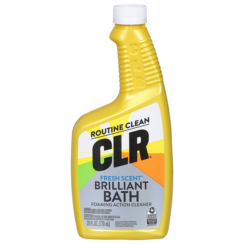 Foaming Action Cleaner, Fresh Scent, Routine Clean, Brilliant Bath