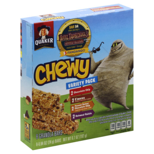 Quaker Granola Bars, Variety Pack