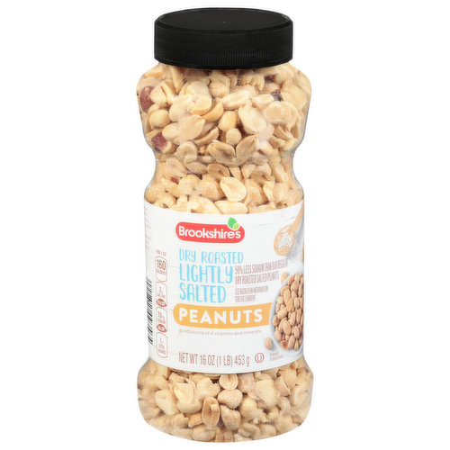 Ever-popular peanuts are a party favorite - especially when they're dry roasted for that extra crunch. Naturally delicious and packed with nutrients, these quality peanuts are the perfect anywhere snack. Since 1928.