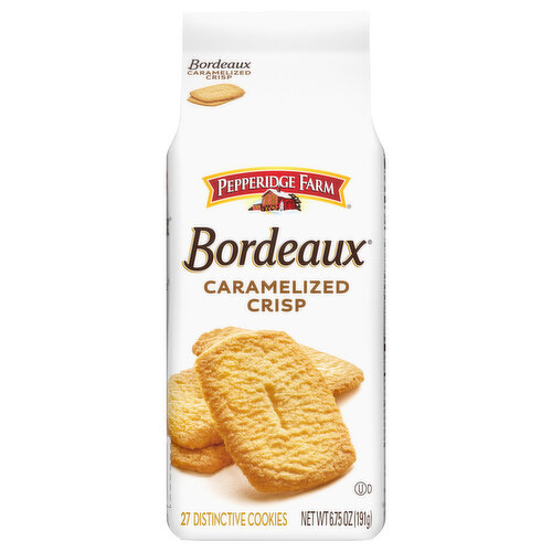 Pepperidge Farm Cookies, Distinctive, Caramelized Crisp