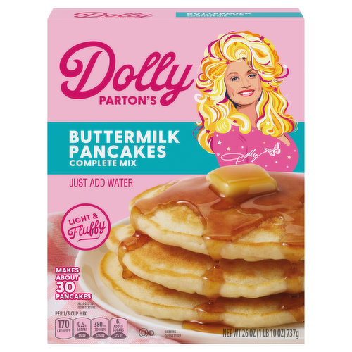 Dolly Parton Complete Mix, Buttermilk Pancakes