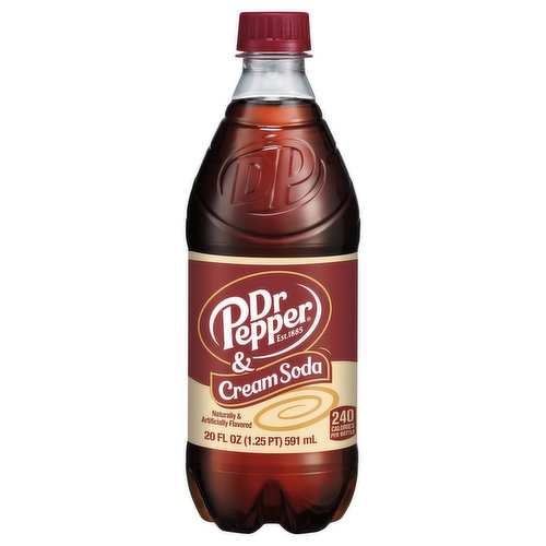 Dr Pepper Cream Soda