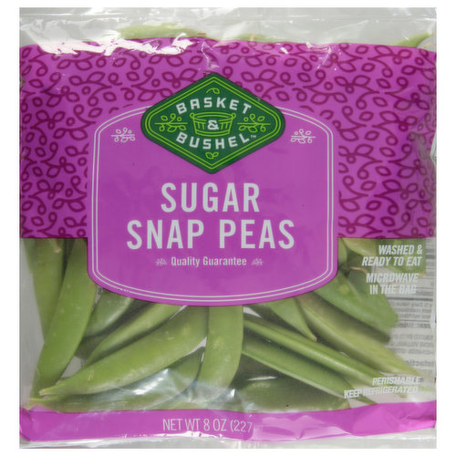 Basket & Bushel Snap Peas, Sugar