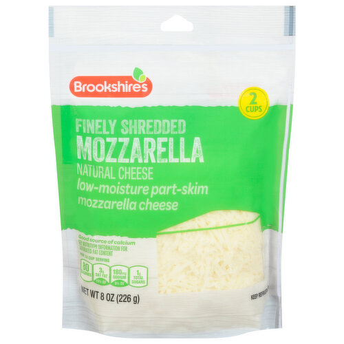Brookshire's Finely Shredded Mozzarella Cheese