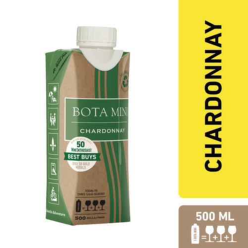 Bota Mini Chardonnay White Wine