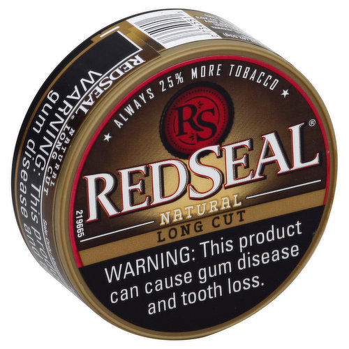 RedSeal Smokeless Tobacco, Long Cut