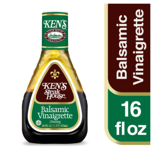 Ken's Steak House Dressing, Balsamic Vinaigrette