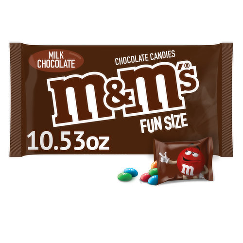 M&M's Chocolate Candies, Milk Chocolate, Fun Size