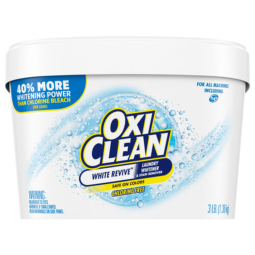 OxiClean Laundry Whitener & Stain Remover, Chlorine Free
